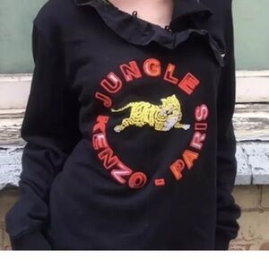 Kenzo Black Jungle Paris Sweatshirt
